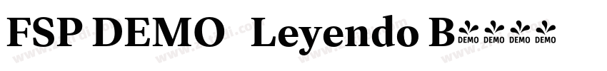 FSP DEMO   Leyendo B字体转换